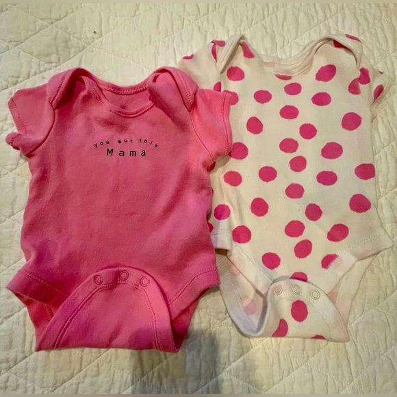 5 Pack - Short Sleeve Onesies Primark 3-6 months - Picture 2 of 5